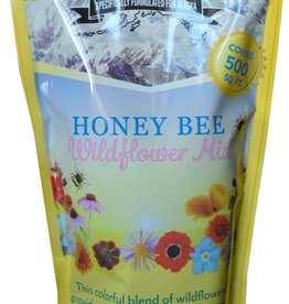 Arctic Gro Honey Bee Wildflower mix 1lb 500 sq ft