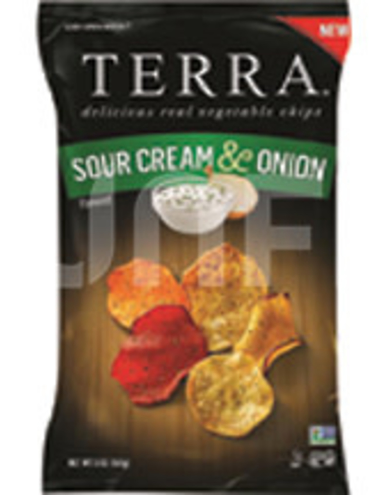 Terra Chip Veg Sour Cream Onion 5oz