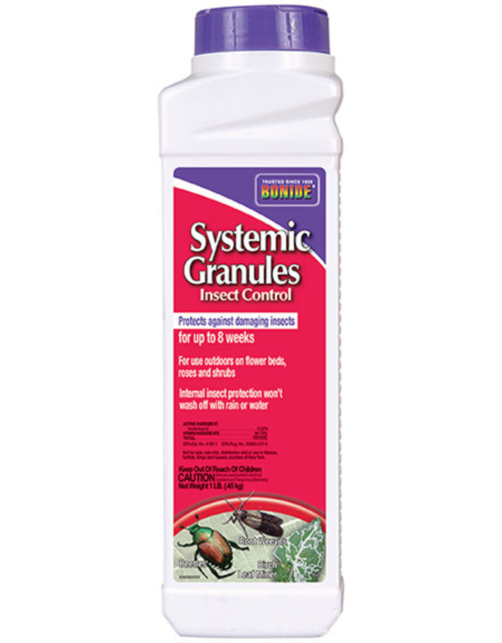BONIDE PRODUCTS INC     P Bonide 2% Systemic Insect Control Granules 1lb