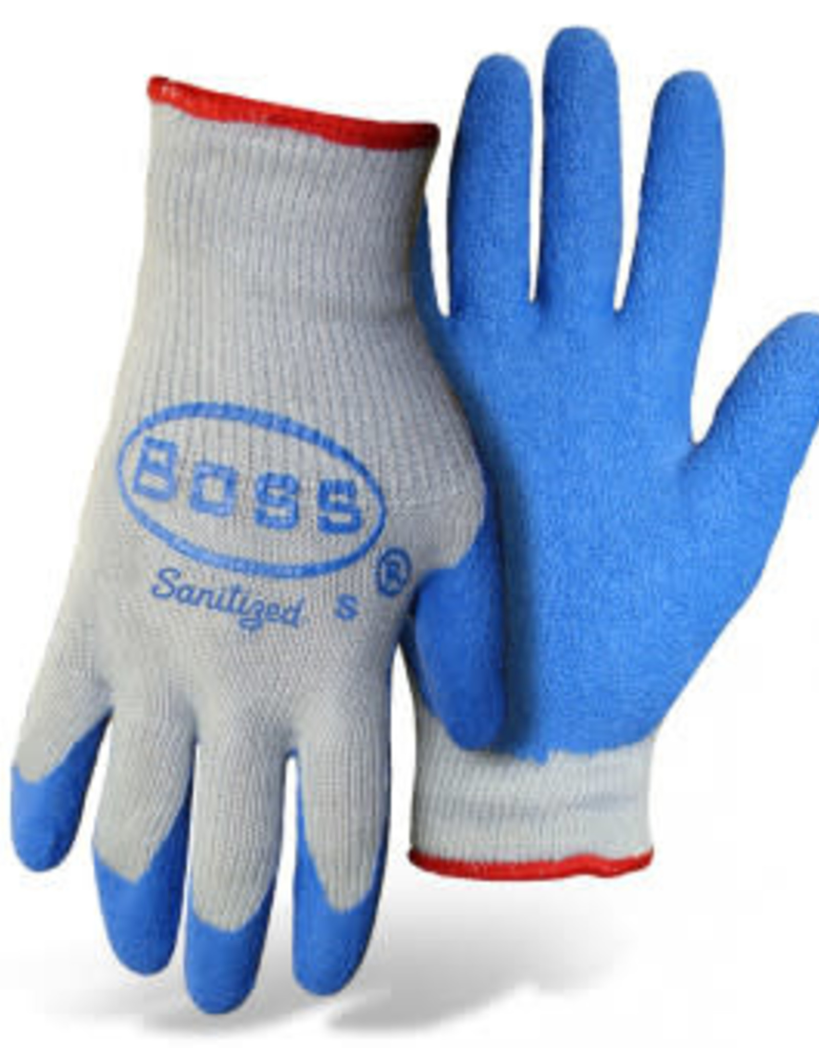 Boss Grip Rubber Palm String Knit Glove Medium