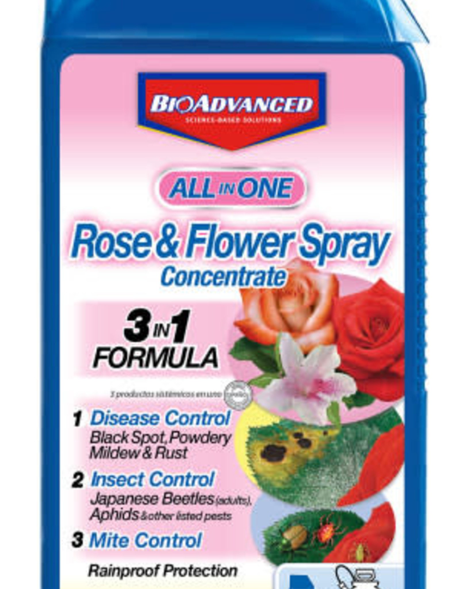 BioAdvanced All In One Rose & Flower Care Spray Concentrate 32oz