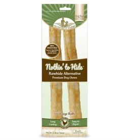 Nothing to Hide Nothin' To Hide Roll Dog Treat 10 in 2 pk