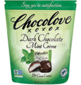 Chocolove Bites, Dark Choc, Mint Creme 3.5oz bag
