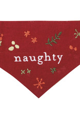 Collar Bandana Sm - Naughty/Nice