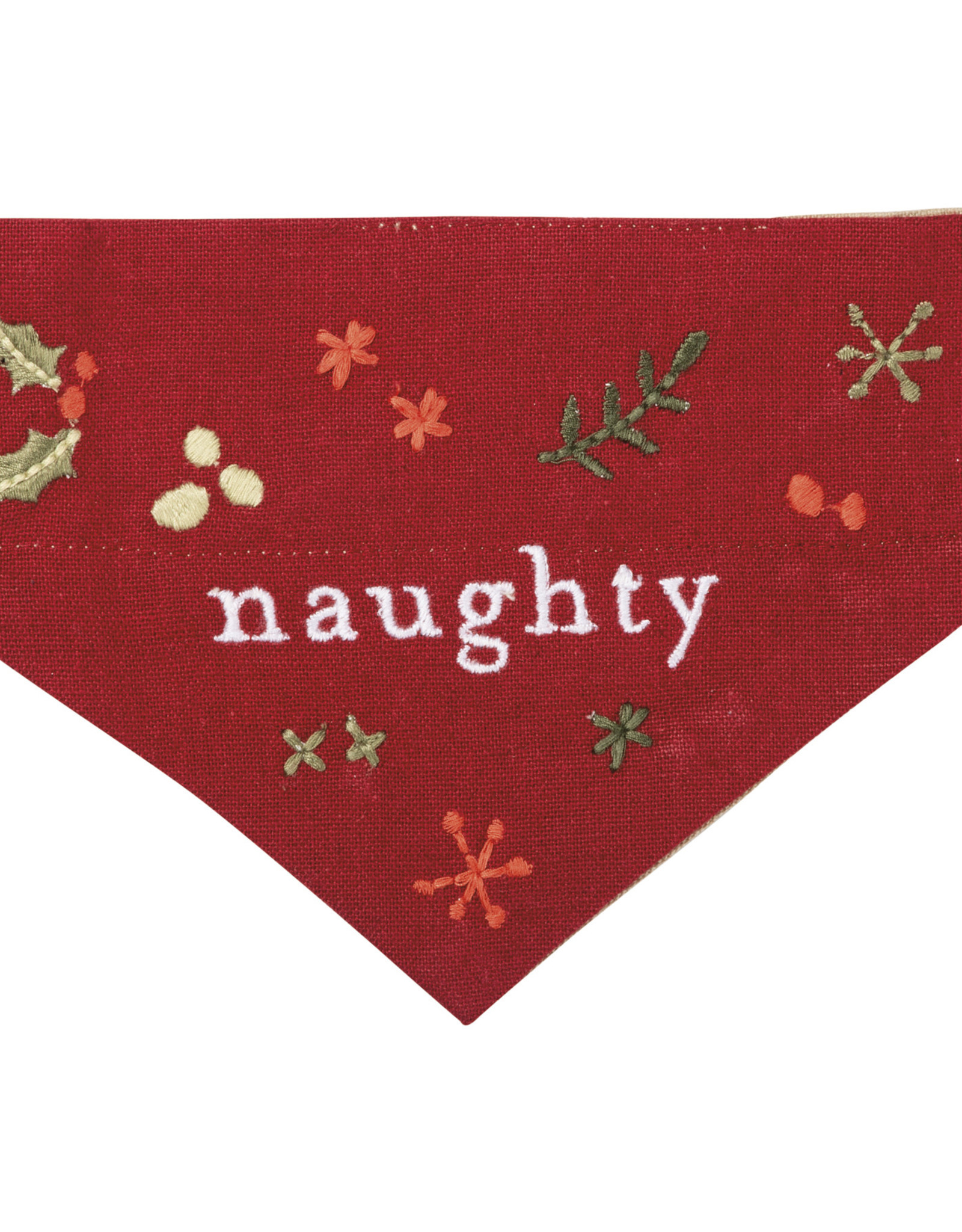 Collar Bandana Sm - Naughty/Nice