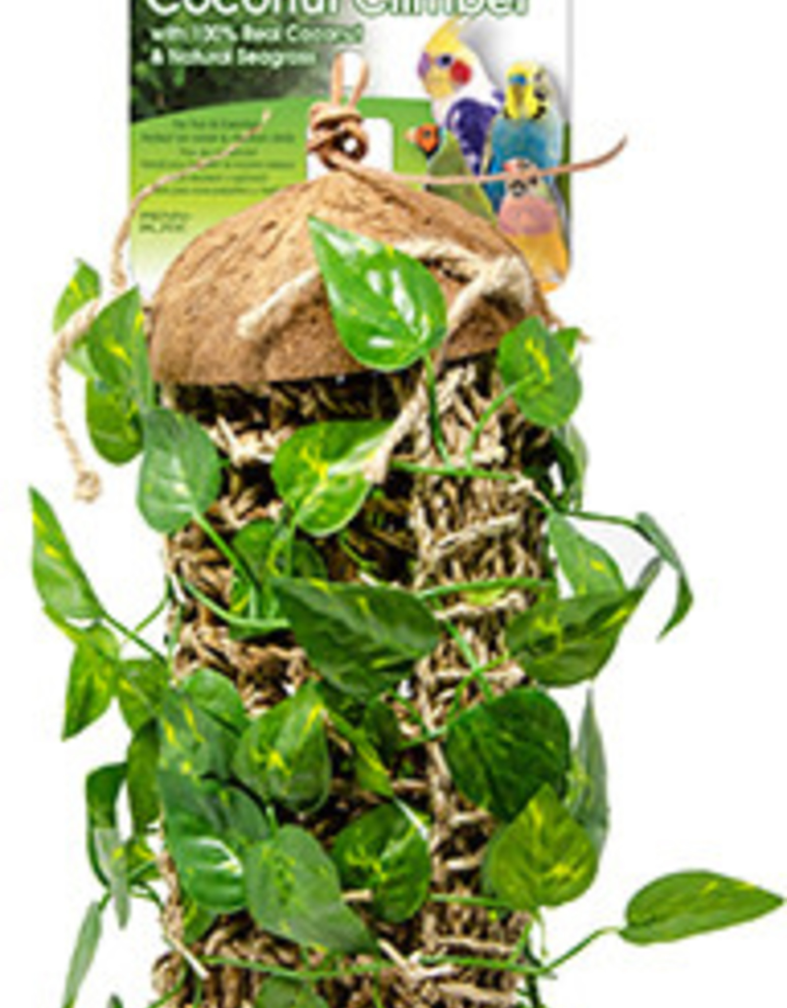 Penn-Plax Coconut Climber - Bird