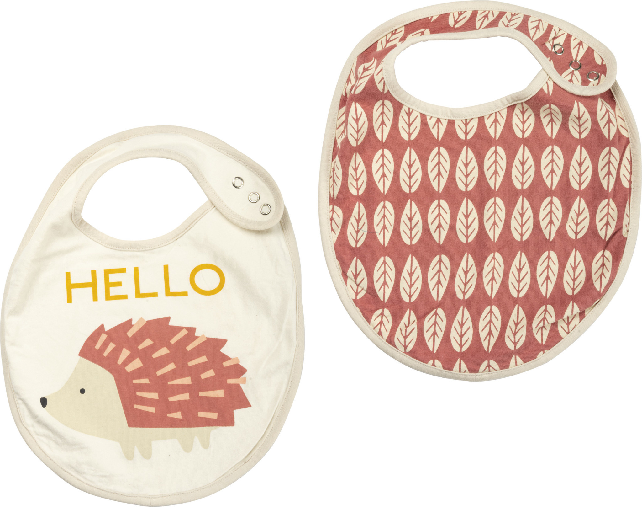 Muslin Bib Set Hedgehog main image 0