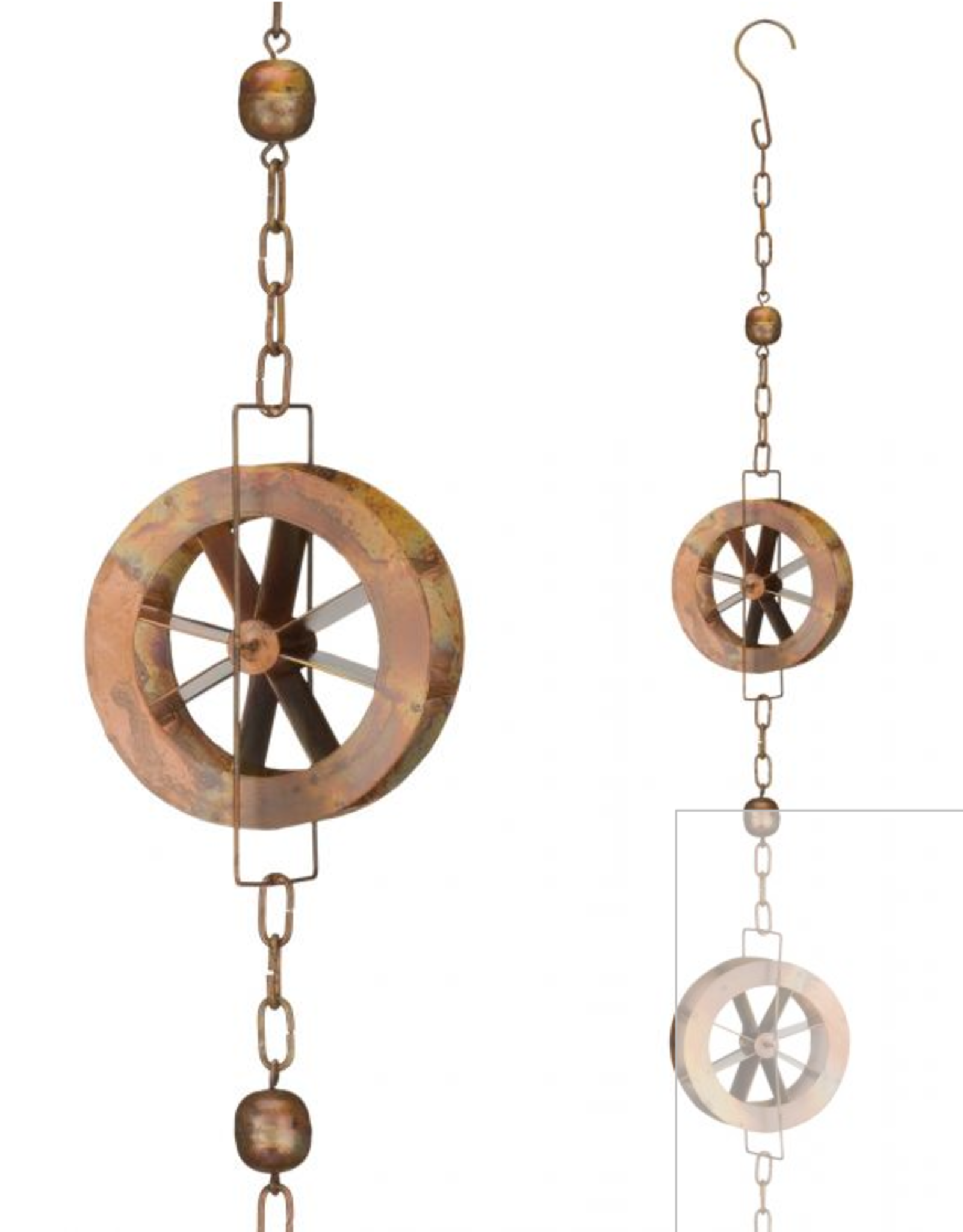 REGAL RAIN CHAIN - WATER WHEEL