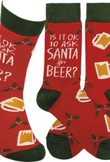 Socks - Is It Ok To Ask Santa For Beer