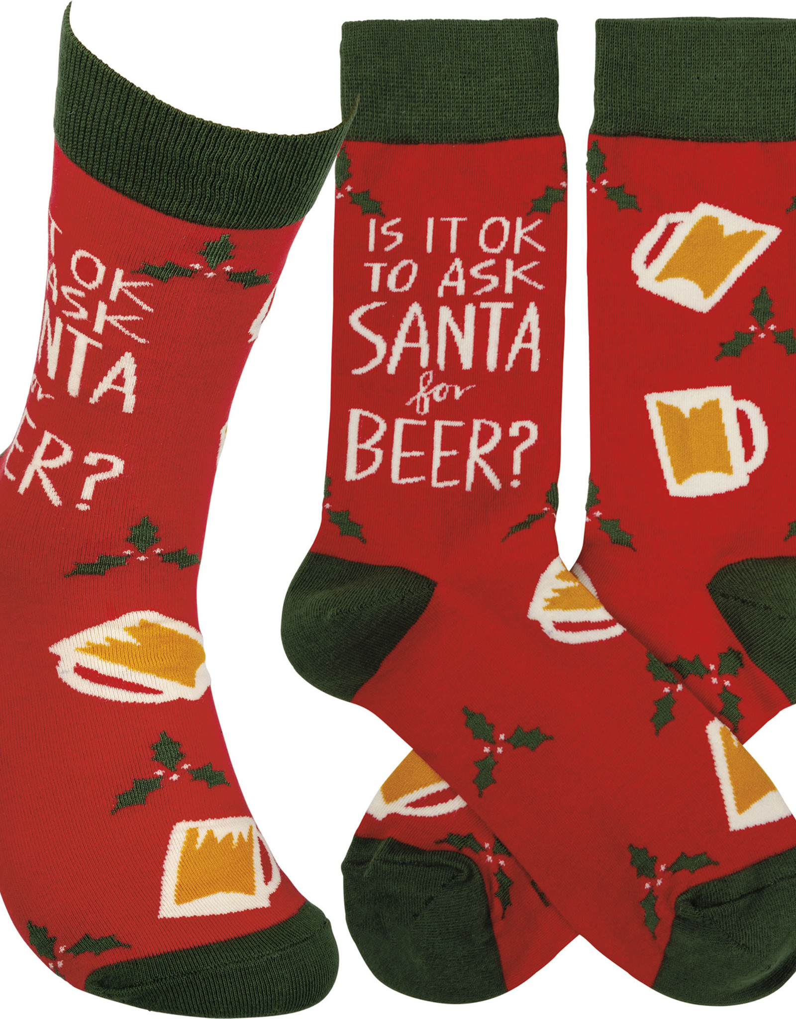 Socks - Is It Ok To Ask Santa For Beer