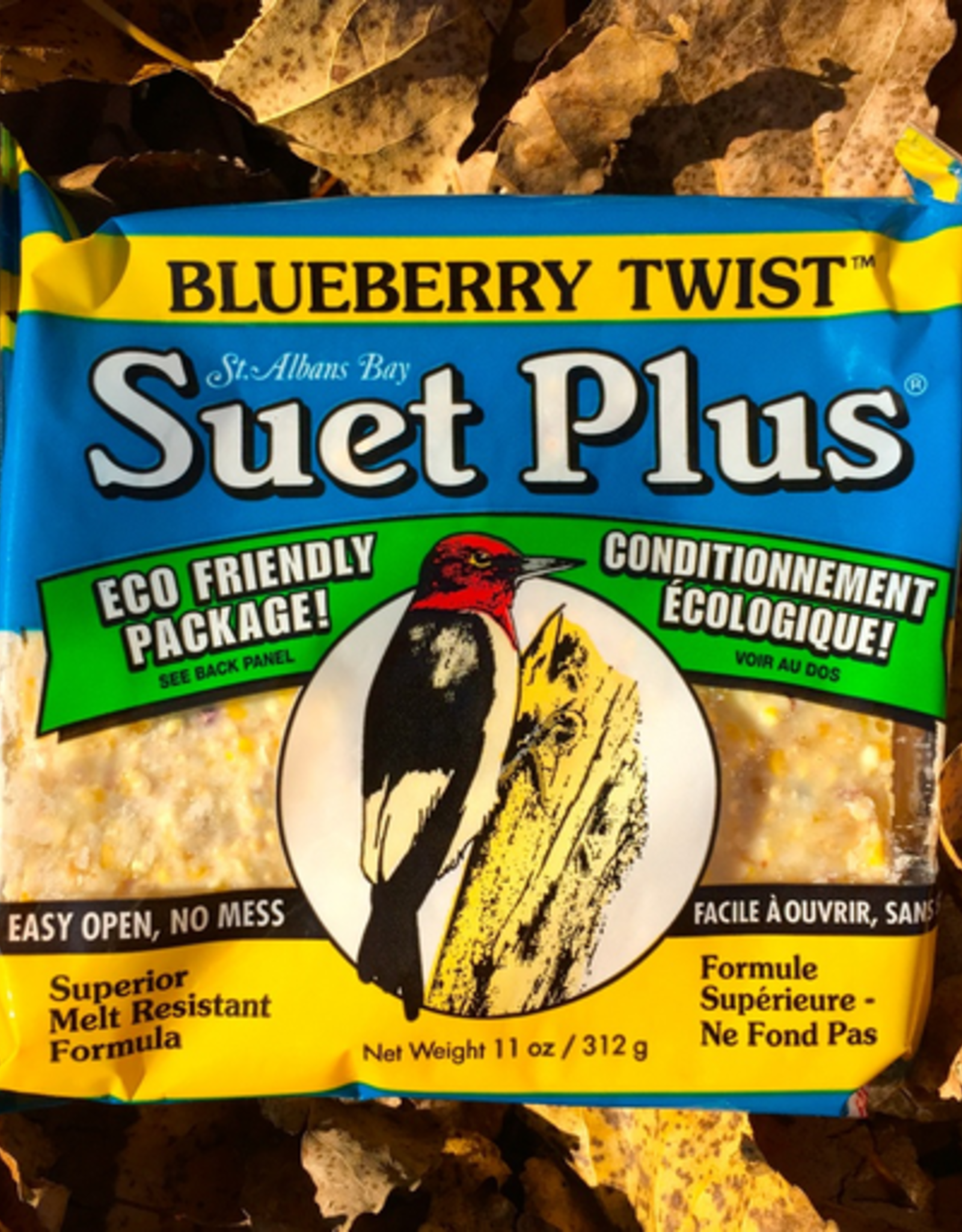 WILDLIFE SCIENCES SUET Suet Plus Blueberry Twist 11oz