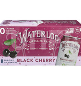 Waterloo Sparkling Water Black Chry 12oz