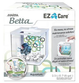 Hagen Marina  2.5L EZ-Care Betta Kit - White