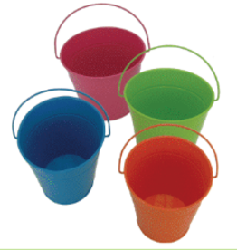 Tierra Garden Kids 2 Quart Metal Pail