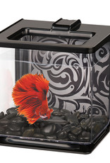 Hagen Marina Betta EZ Care Aquarium, Black