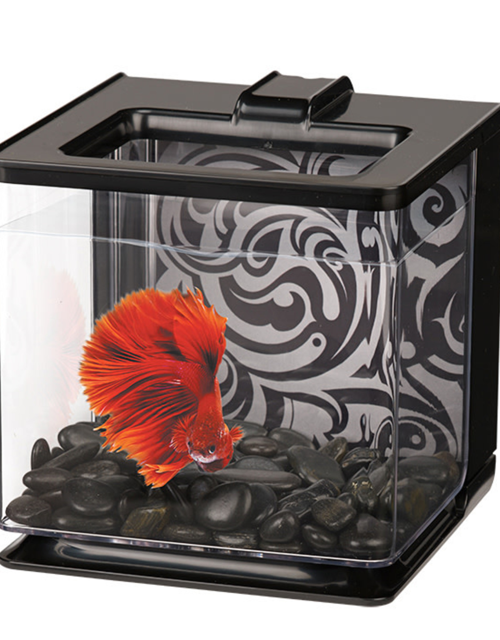 Hagen Marina Betta EZ Care Aquarium, Black