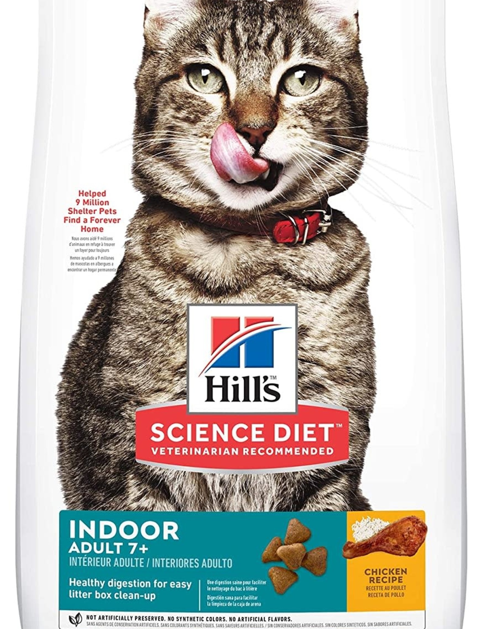Hill's Science Diet **Feline MATURE ADULT INDOOR  15.5 lb.