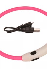 COASTAL PET PRODUCTS Pink 16 in LightUp Neck Ring