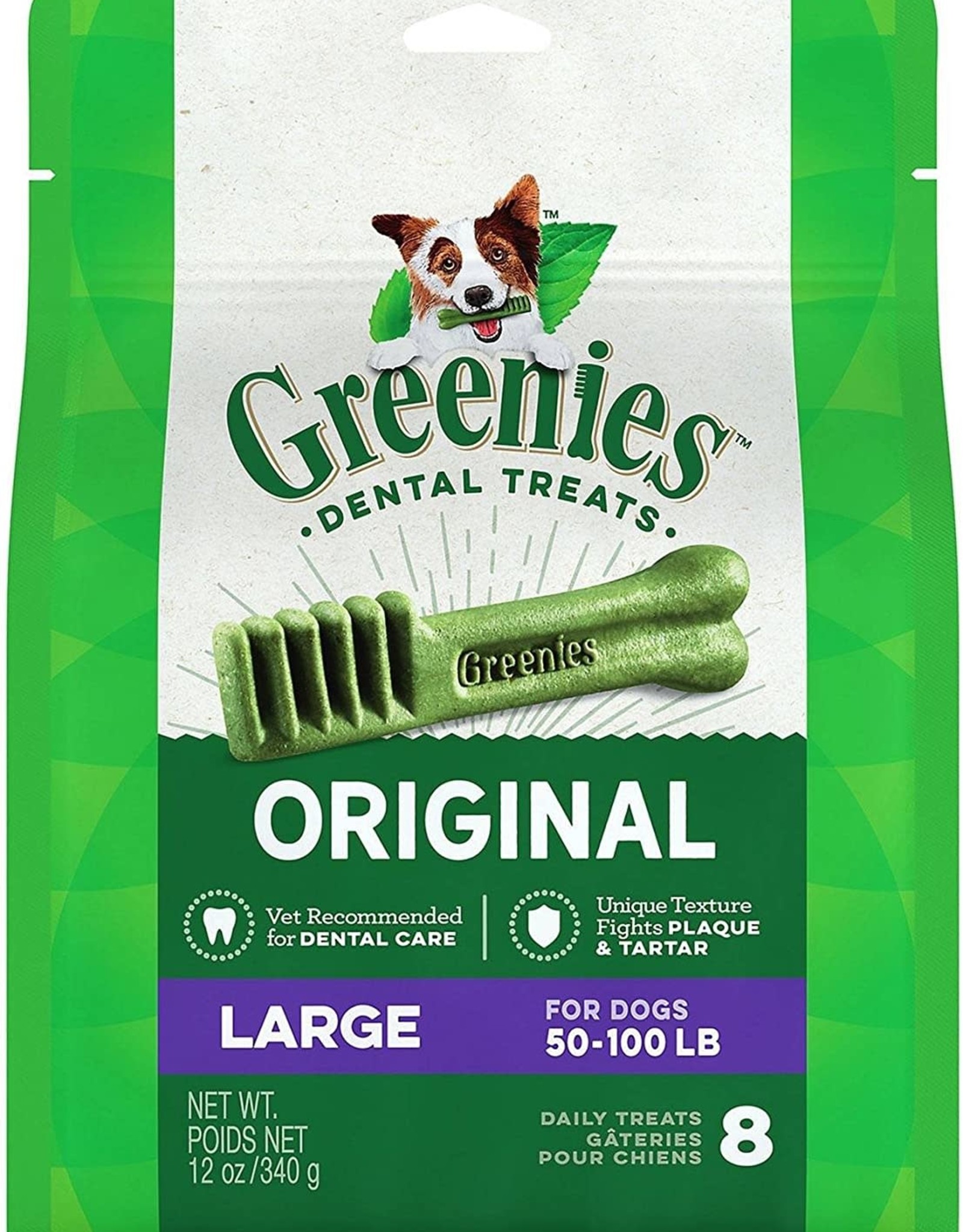 MARS PETCARE-GREENIES Greenies Dog Dental Treat LARGE 12oz 8PK
