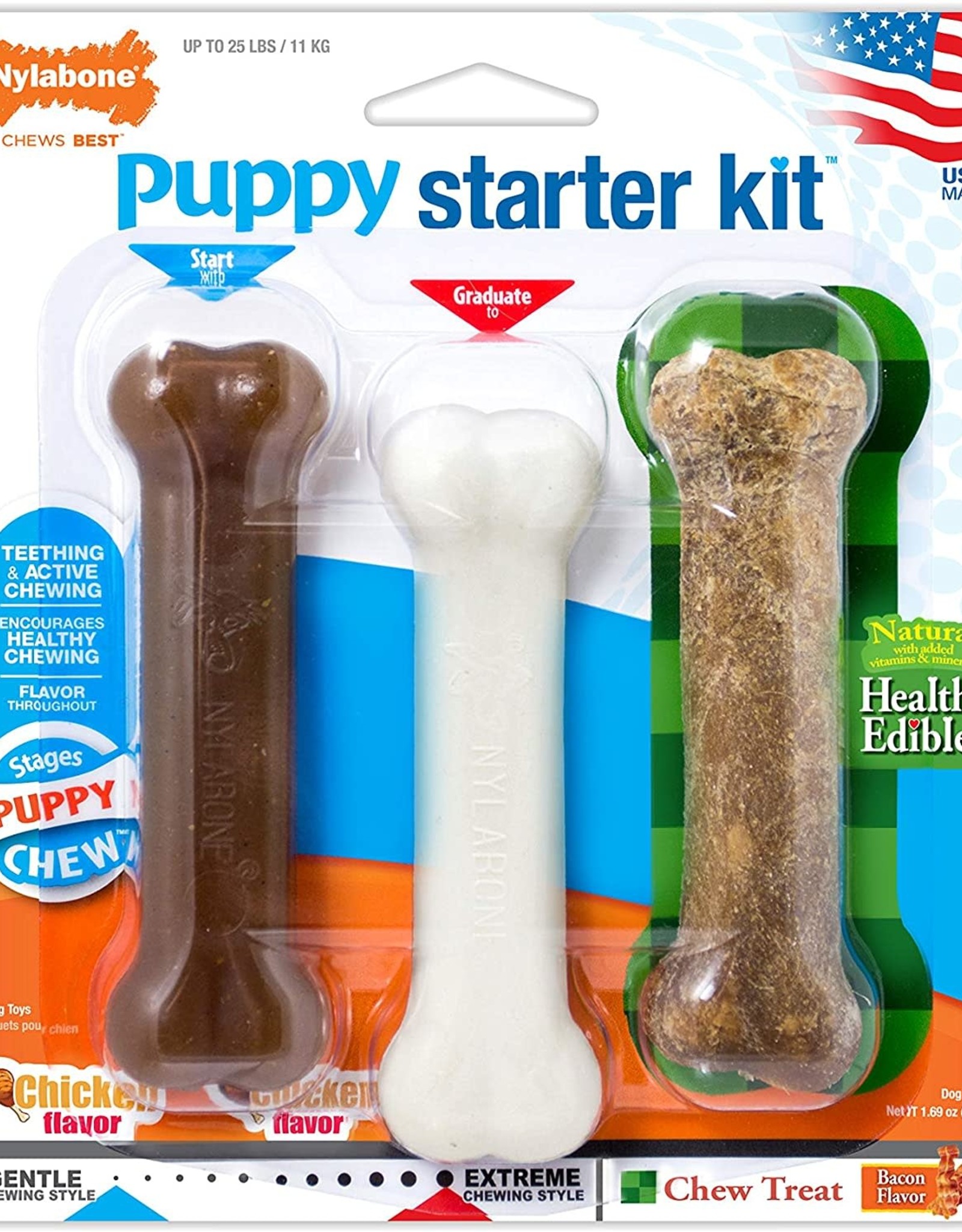 TFH / NYLABONE Nylabone Puppy Starter Kit
