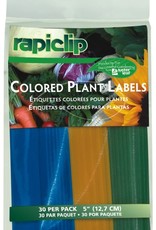 Luster Leaf® Colored Plant Labels  - 30pk - 5in W