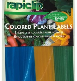 LUSTER LEAF COLORED PLANT LABELS 5 IN