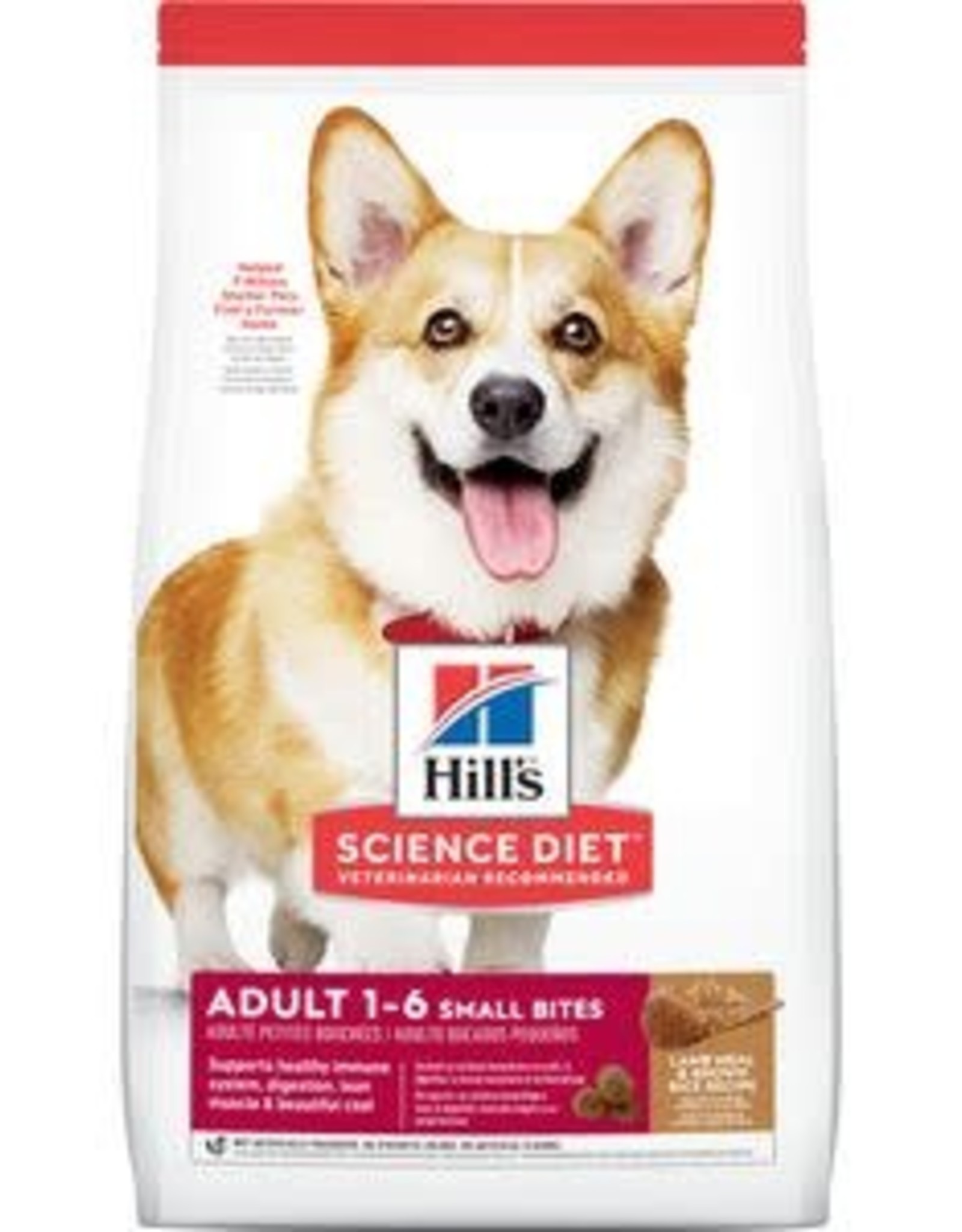 Hill's Science Diet Hill's SD Canine ADULT 1-6 Lamb Meal and Rice Small Bite 33lb