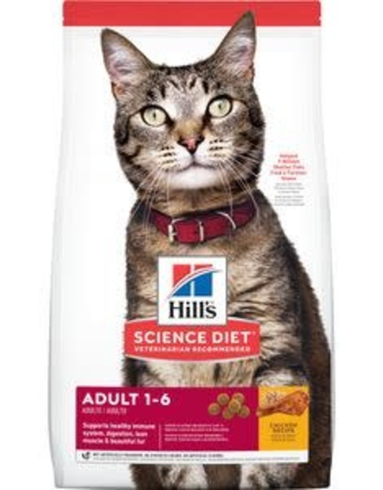 Hill's Science Diet Hill's SD Feline ADULT 1-6 Original 4 lb.
