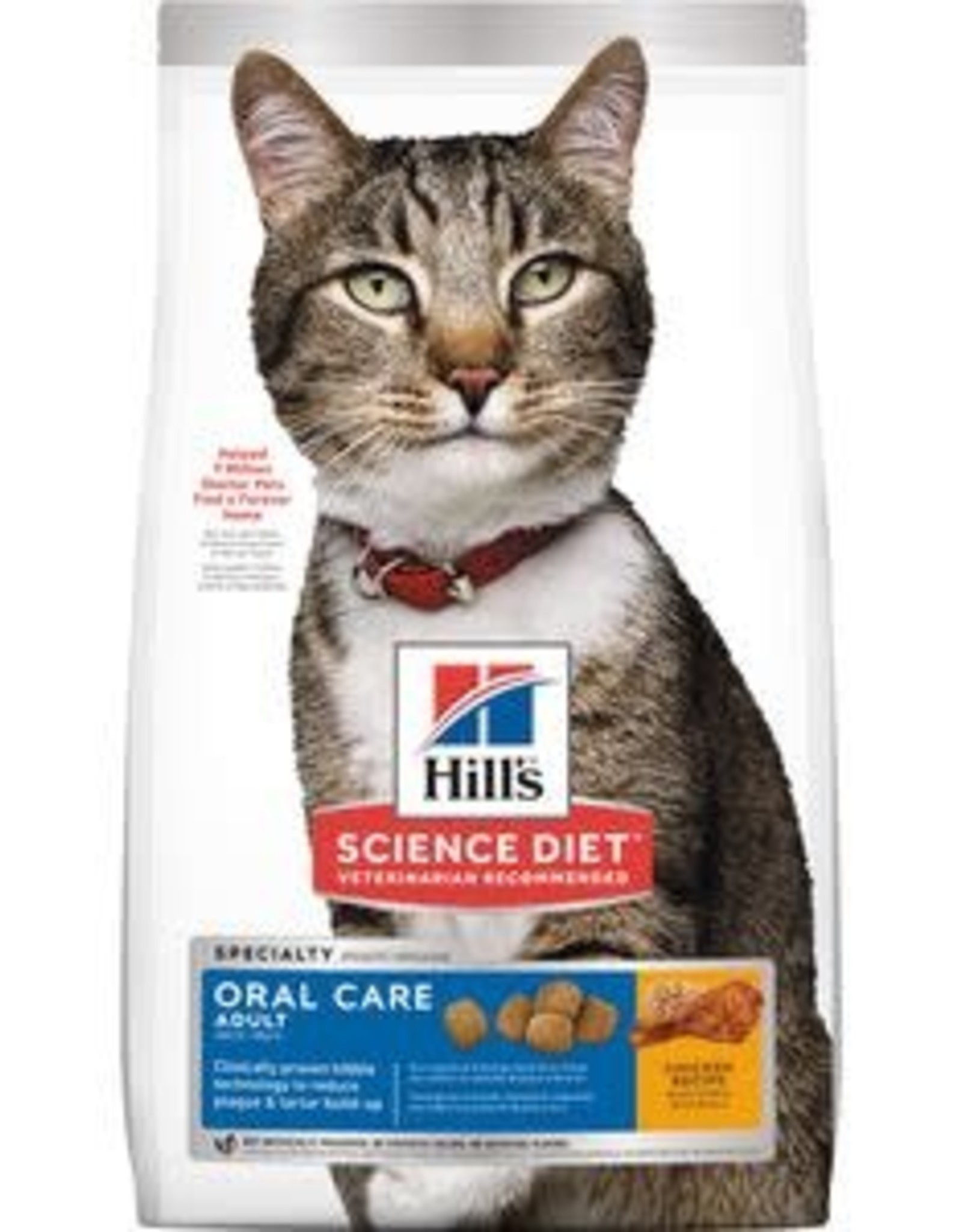 Hill's Science Diet Hill's SD Feline ADULT Oral Care 7lb