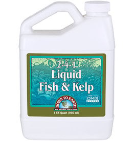 Down To Earth DTE Fish and Kelp 2-4-1  -  1qt