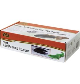 ZILLA Zilla Dual Low Profile Reptile Terrarium Fixture G9