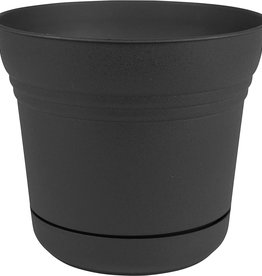 Bloem Saturn Planter Black 10in