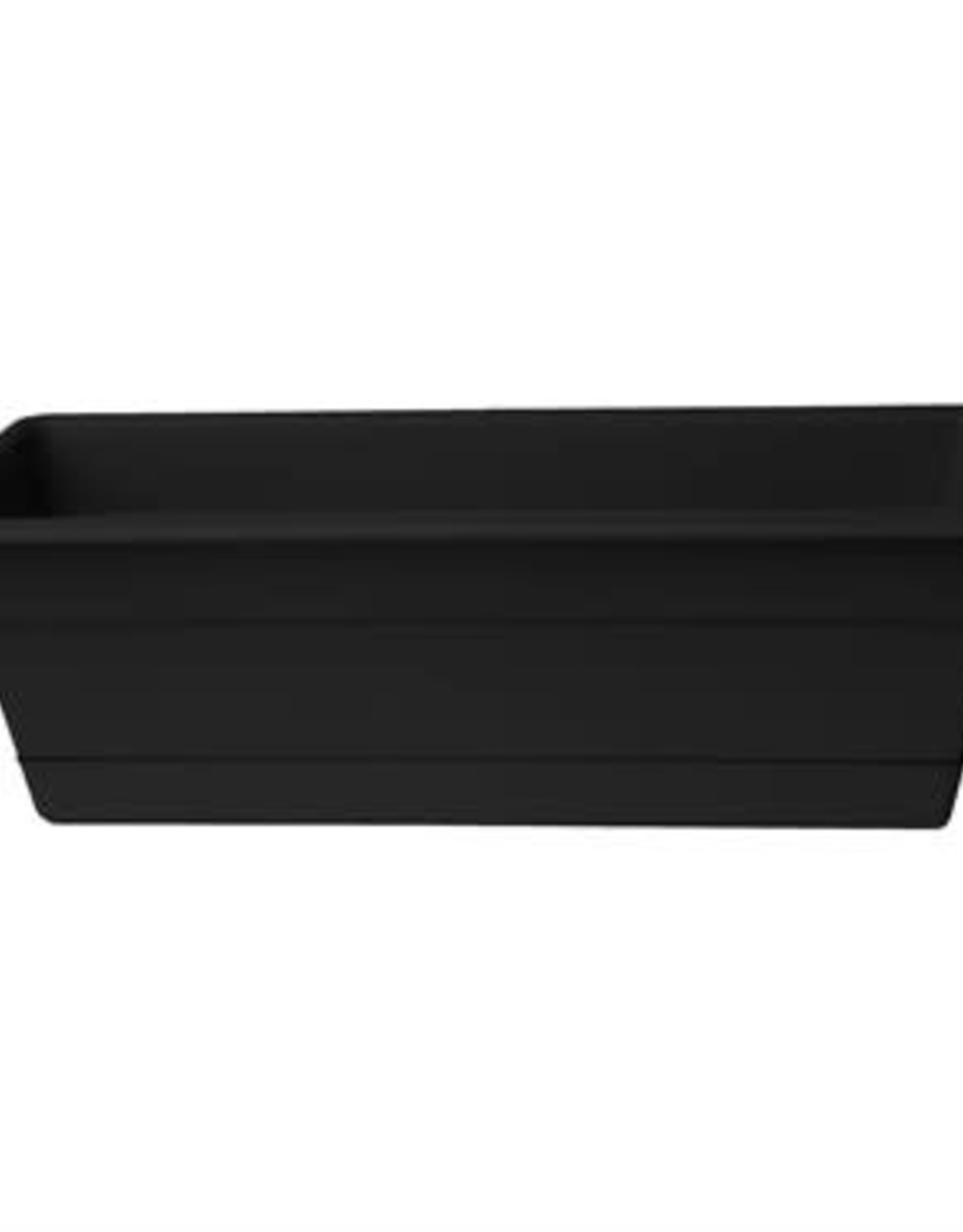 BLOEM Bloem Dura Cotta Window Box Black 30in