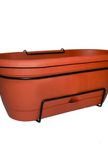Bloem Lucca Balcony Box Terra Cotta w/hanger 18inch