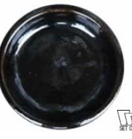 Saucer Black 13.75 x 1.75