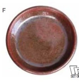 Saucer Sunset 13.75 x 1.75