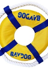 BayDog Fetch Ring Toy Yellow