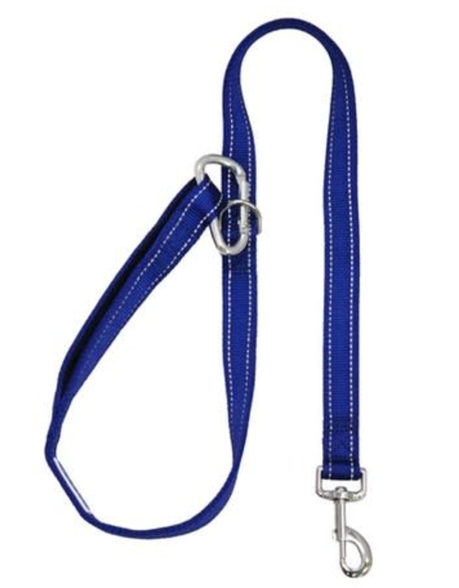 BayDog Hudson Leash Blue 4'