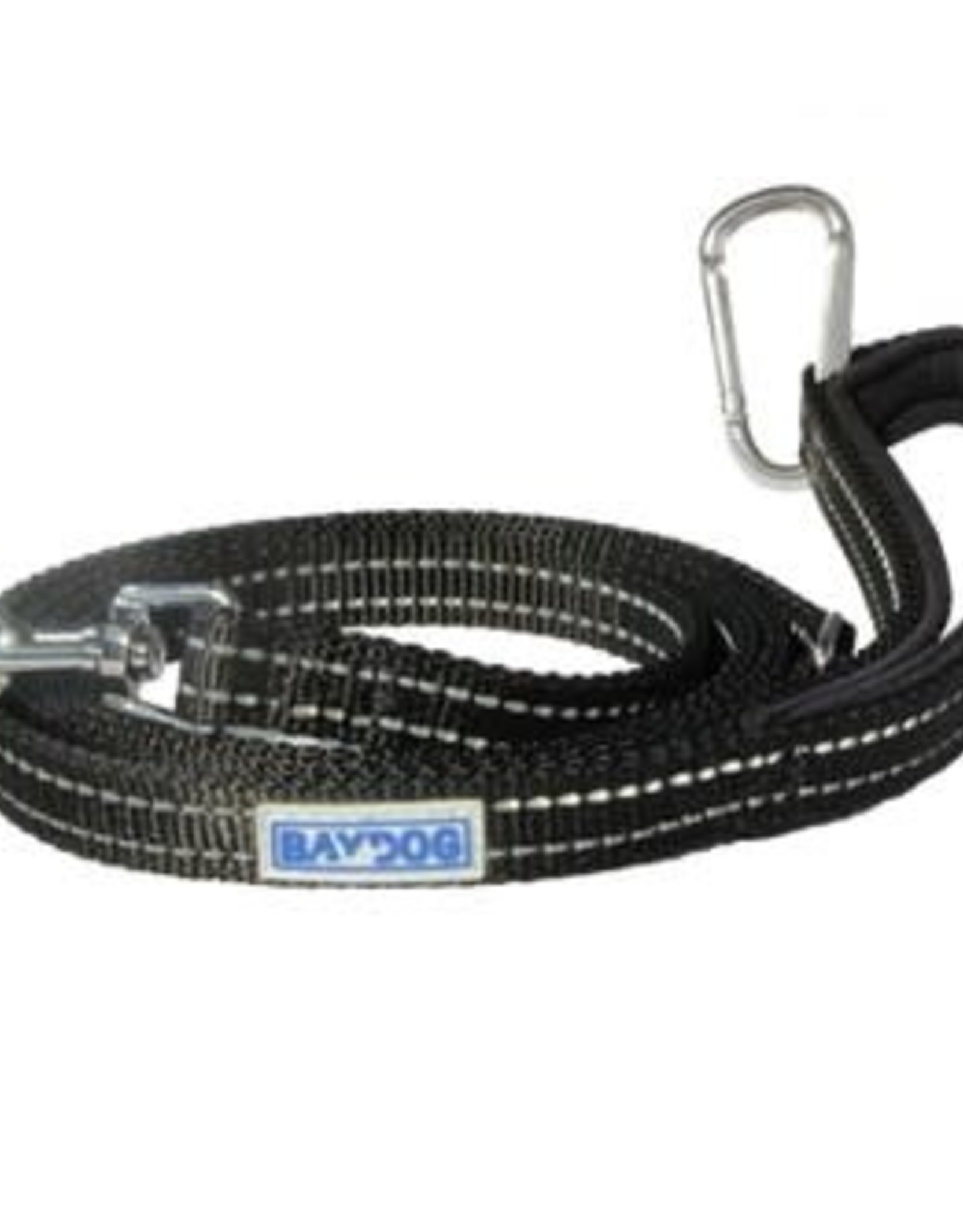 BayDog Pensacola Leash Black 6'
