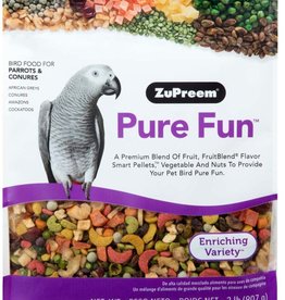 ZUPREEM ZuPreem Pure Fun Bird Food for Parrots & Conures 2 lb