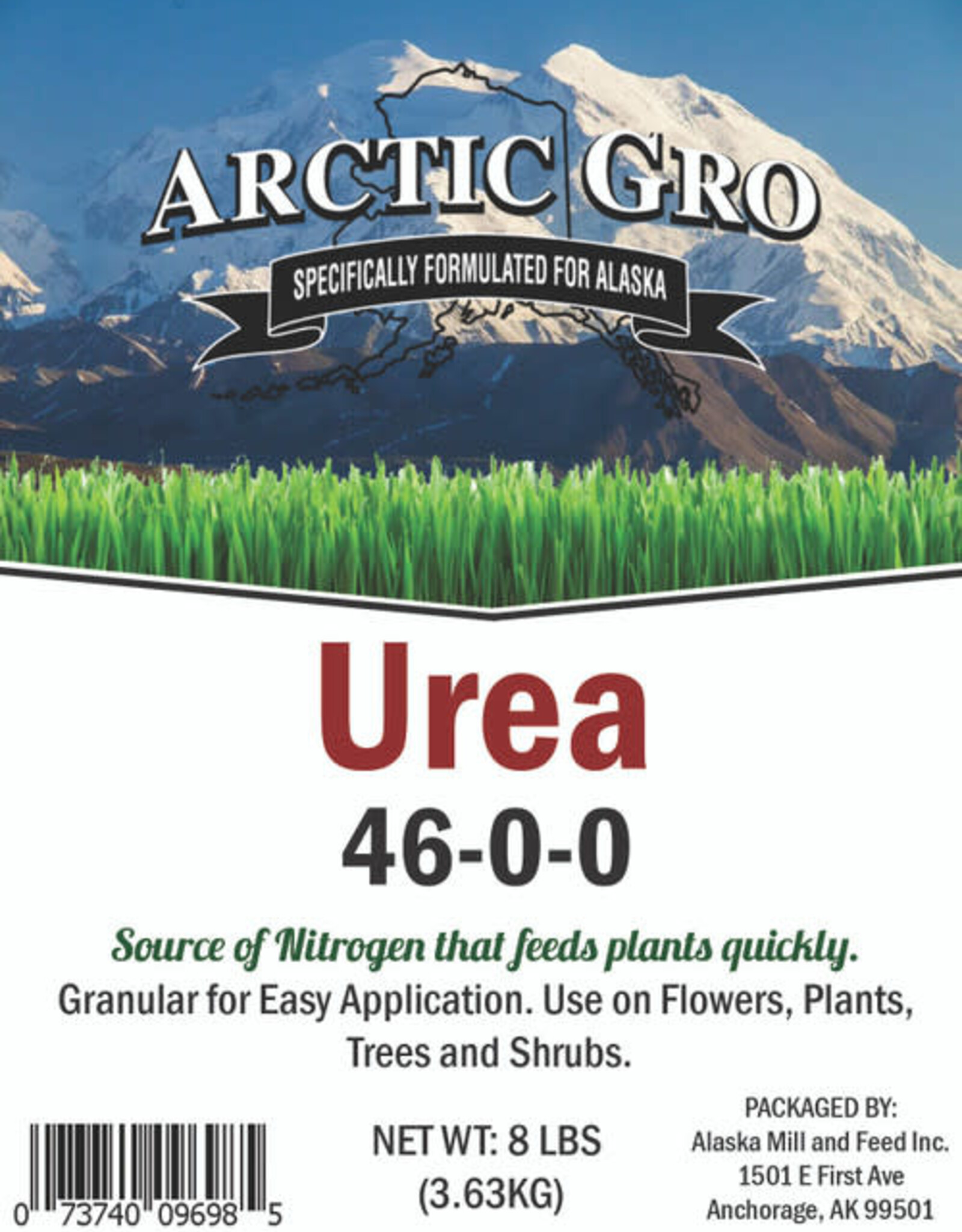 Arctic Gro Urea 46-0-0  Plant Food 8 lb JUG