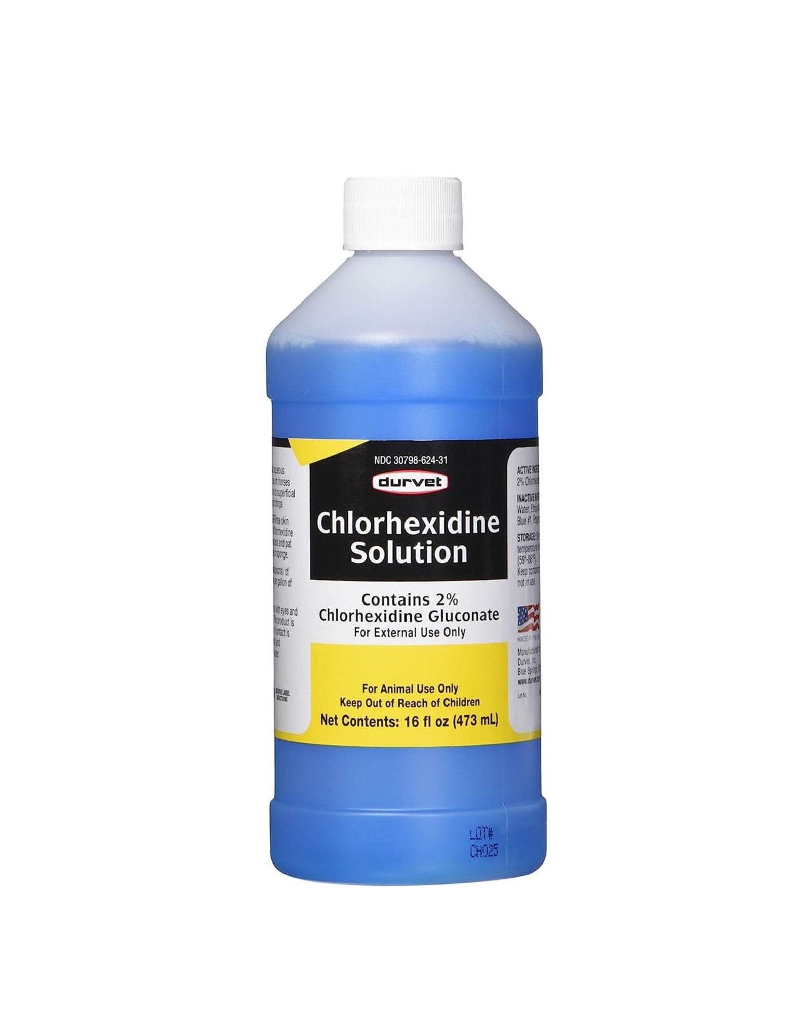 DURVET CHLORHEXIDINE Solution 2% 1 PT