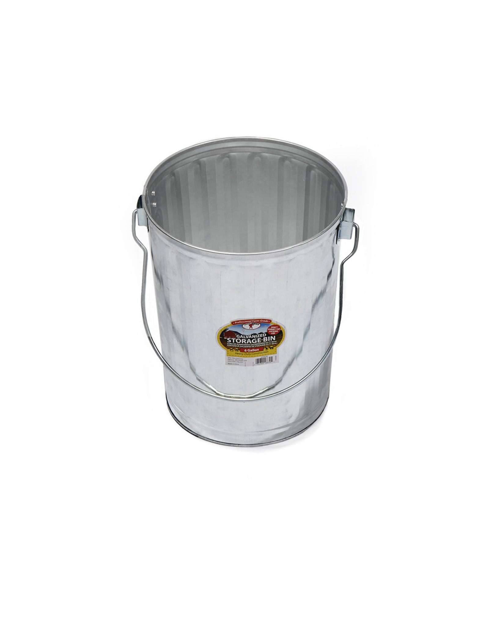 MILLER Garbage Can ONLY no lid  6 gal