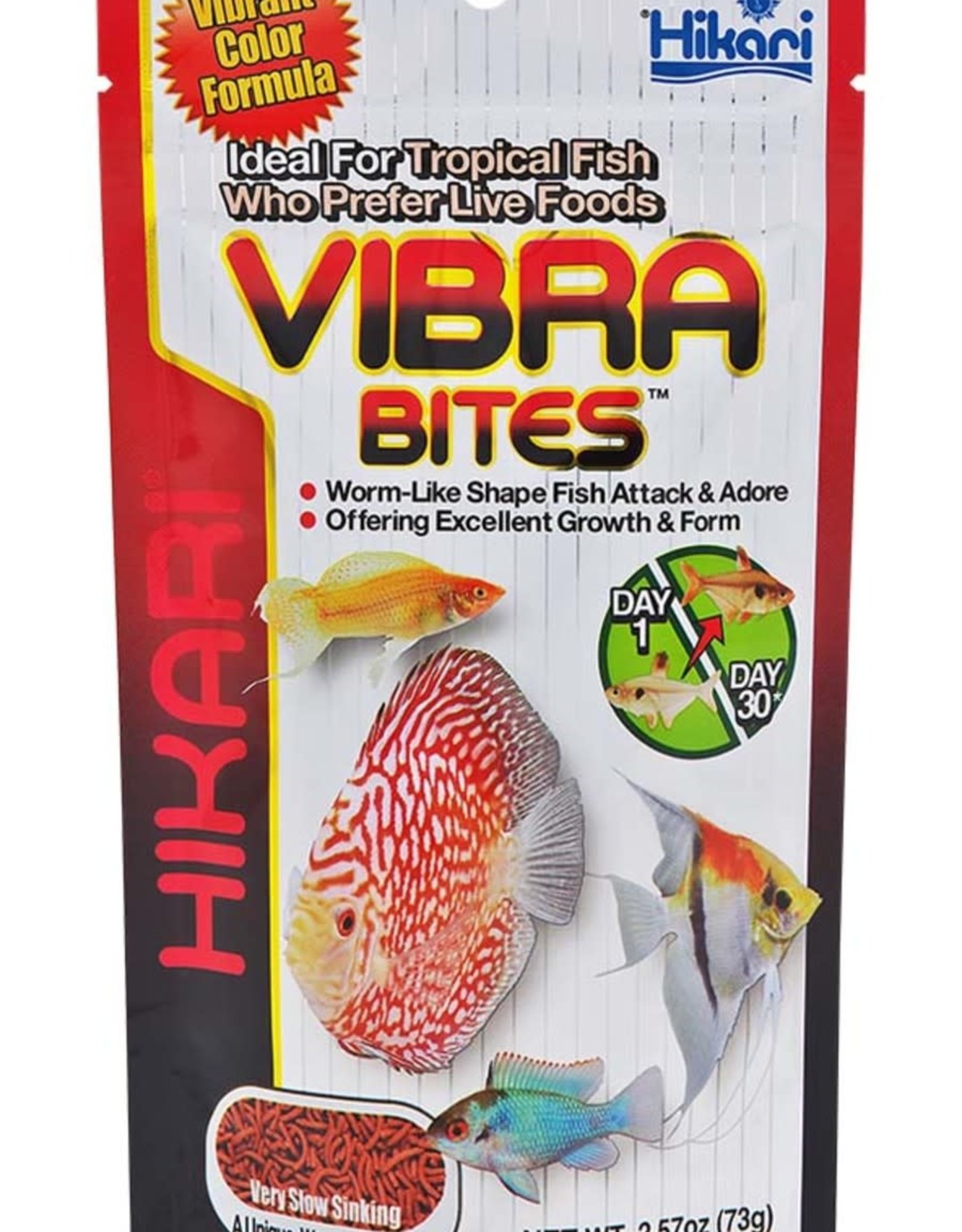 HIKARI SALES USA Hikari USA Vibra Bites Tropical Fish Food 2.57 oz
