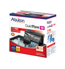 AQUEON Aqueon QuietFlow LED PRO Aquarium Power Filter Size 10