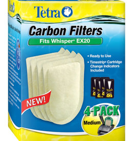 SPECTRUM BRANDS Tetra Carbon Filter Replacement Cartridges for Whisper EX Series Filters 4 pk, MD