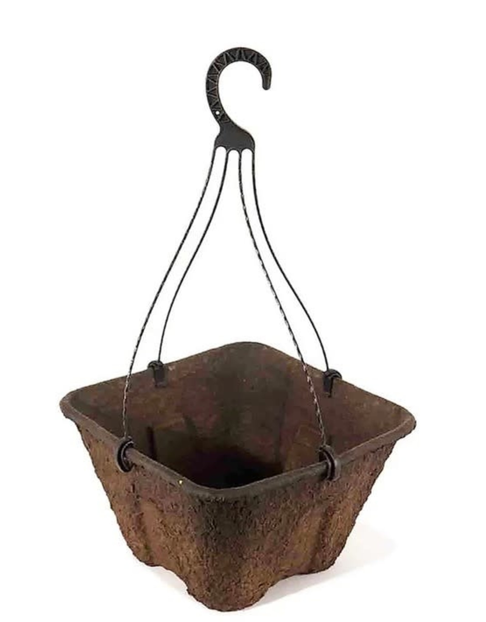 Western Pulp Products Western Pulp 12" Square Hanging Basket