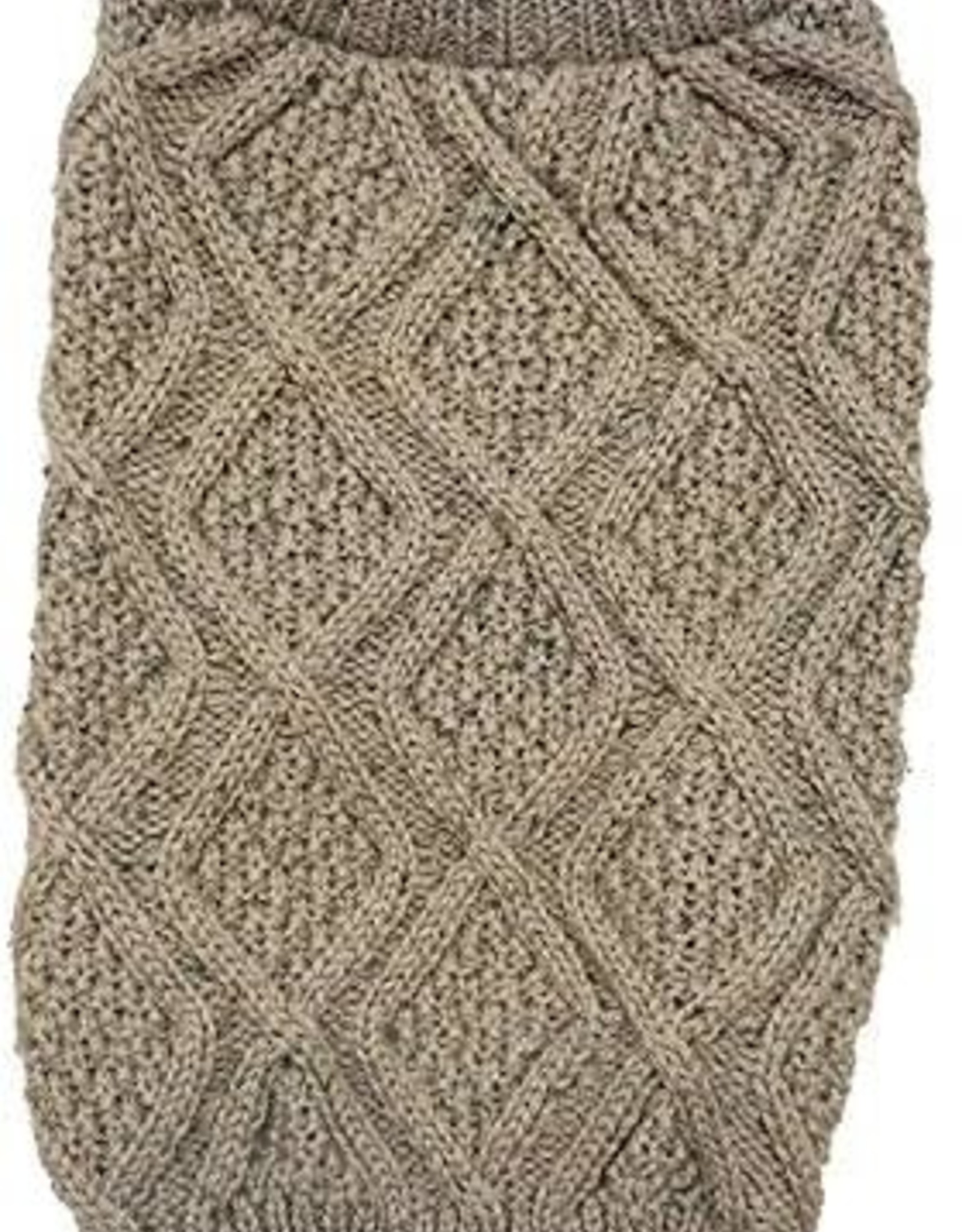 ETHICAL PRODUCT INC. Fisherman sweater taupe medium