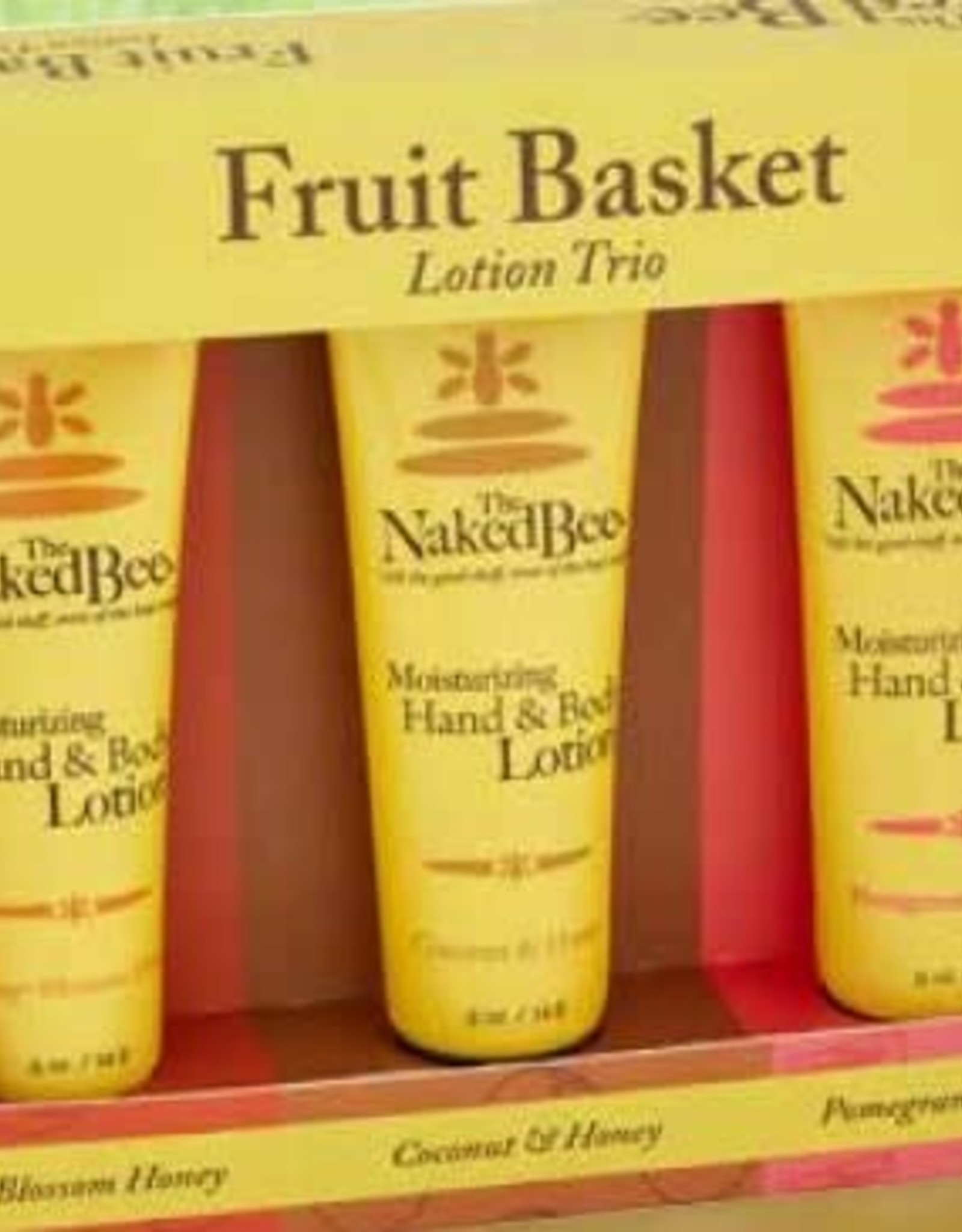 Naked Bee Fruit Basket Lotion Trio