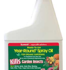 Summit Rtu Quart -Year-Round Spray Oil- For Garden Insects